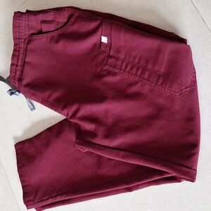 Figs Burgundy Yola Pants SP